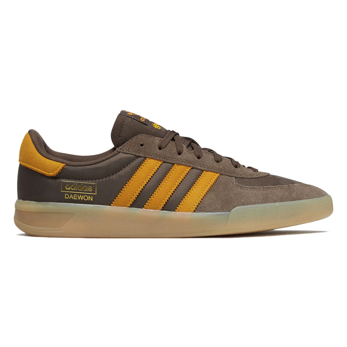 Adidas x Daewon Glenburn Shoes - Earth Strata/Crew Yellow/Gum image 1