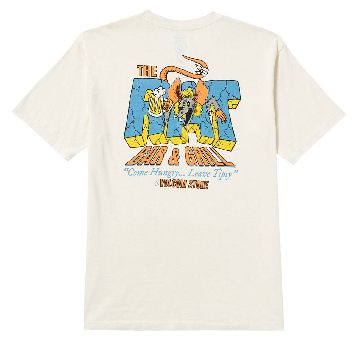 Volcom Rat Bar T-Shirt - Off White image 1