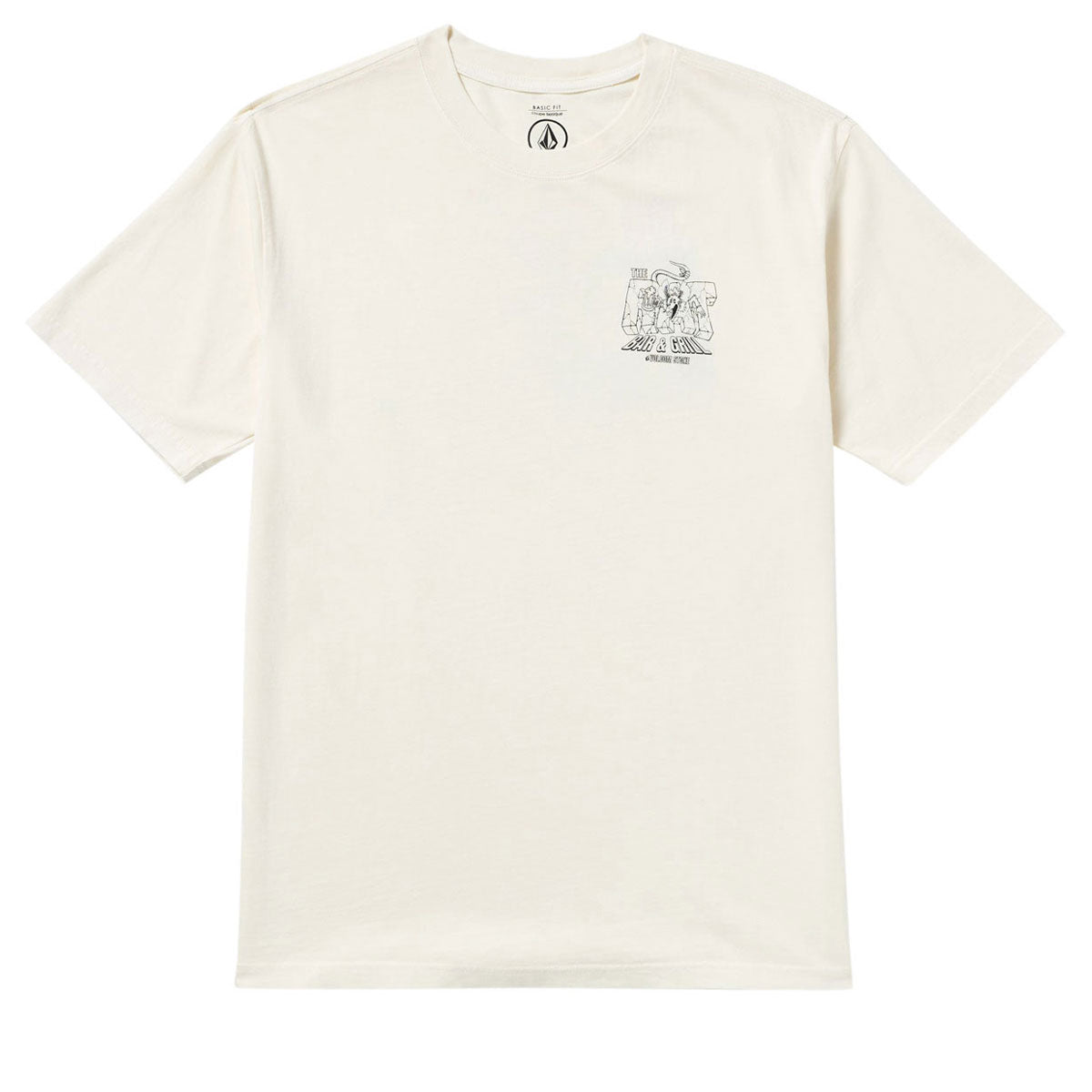 Volcom Rat Bar T-Shirt - Off White image 2