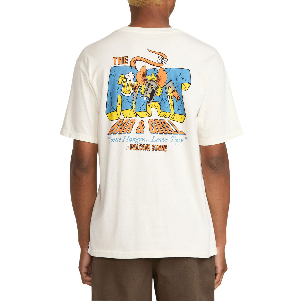 Volcom Rat Bar T-Shirt - Off White image 4