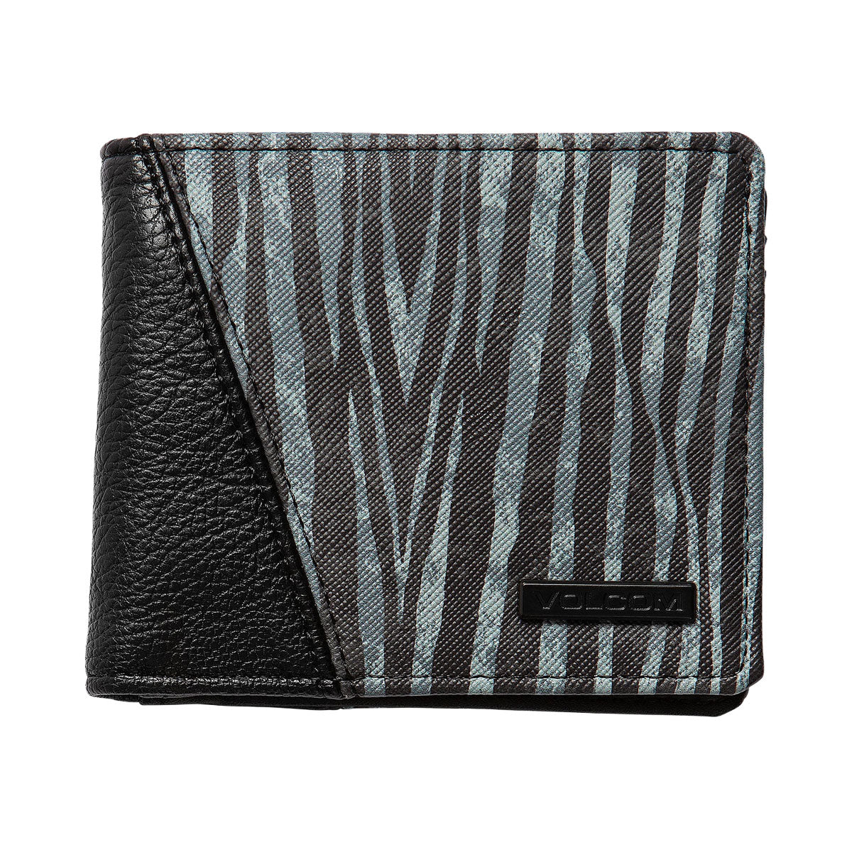 Volcom Solidstone Bifold Wallet - Black White image 1