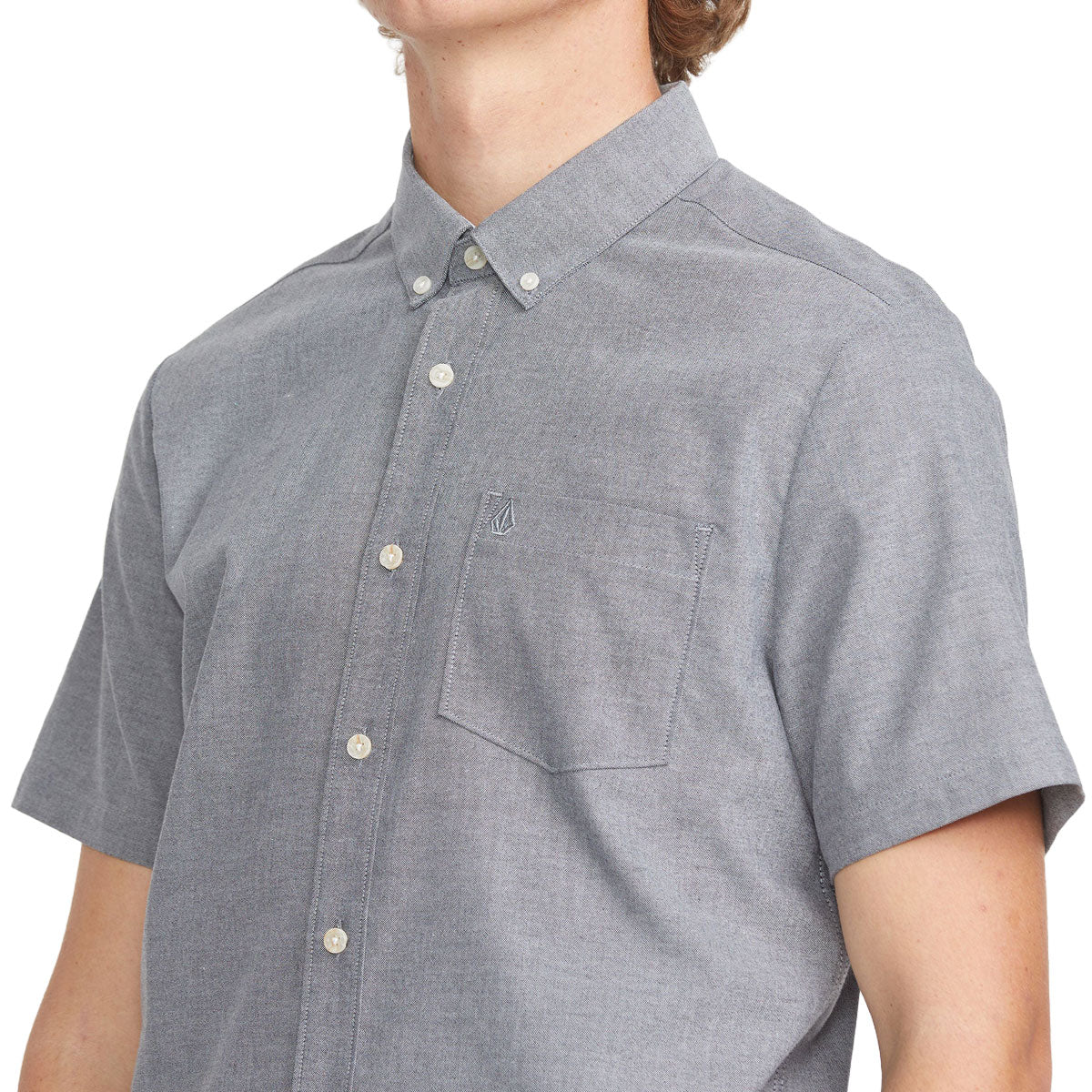 Volcom Everett Oxford Shirt - Black II image 3