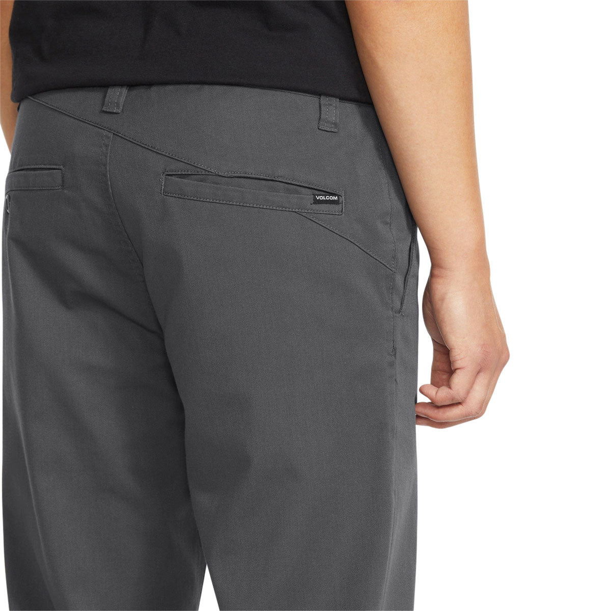 Volcom Frickin Modern Stretch Pants - Charcoal Heather 2026 image 3
