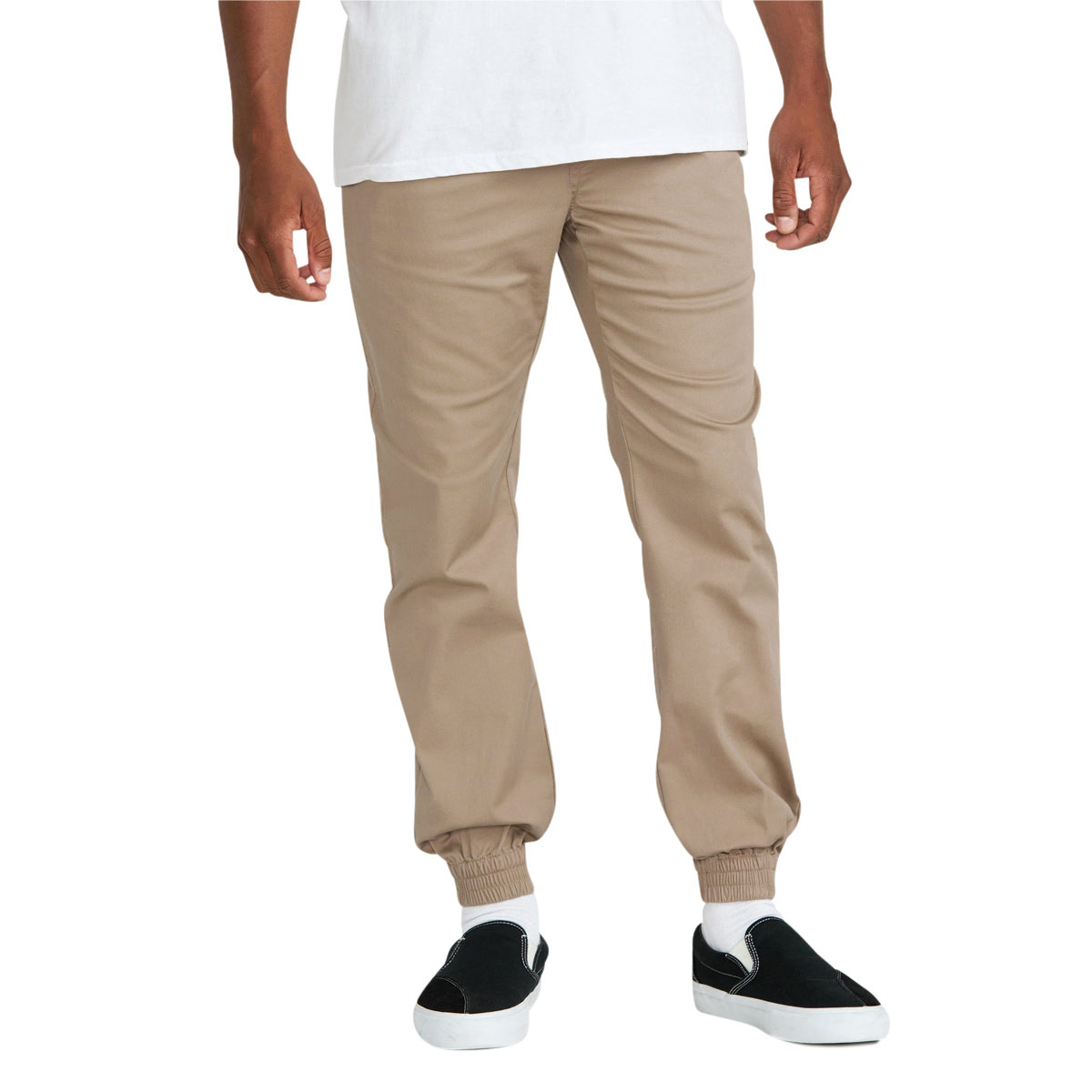 Volcom Frickin Slim Jogger Pants - Khaki 2026 image 1