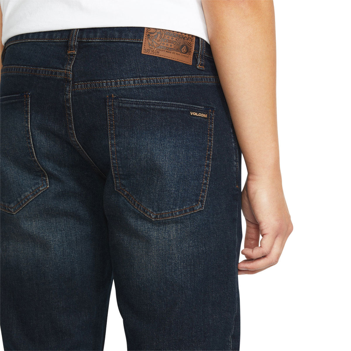 Volcom Vorta Denim Jeans - New Vintage Blue 2026 image 3