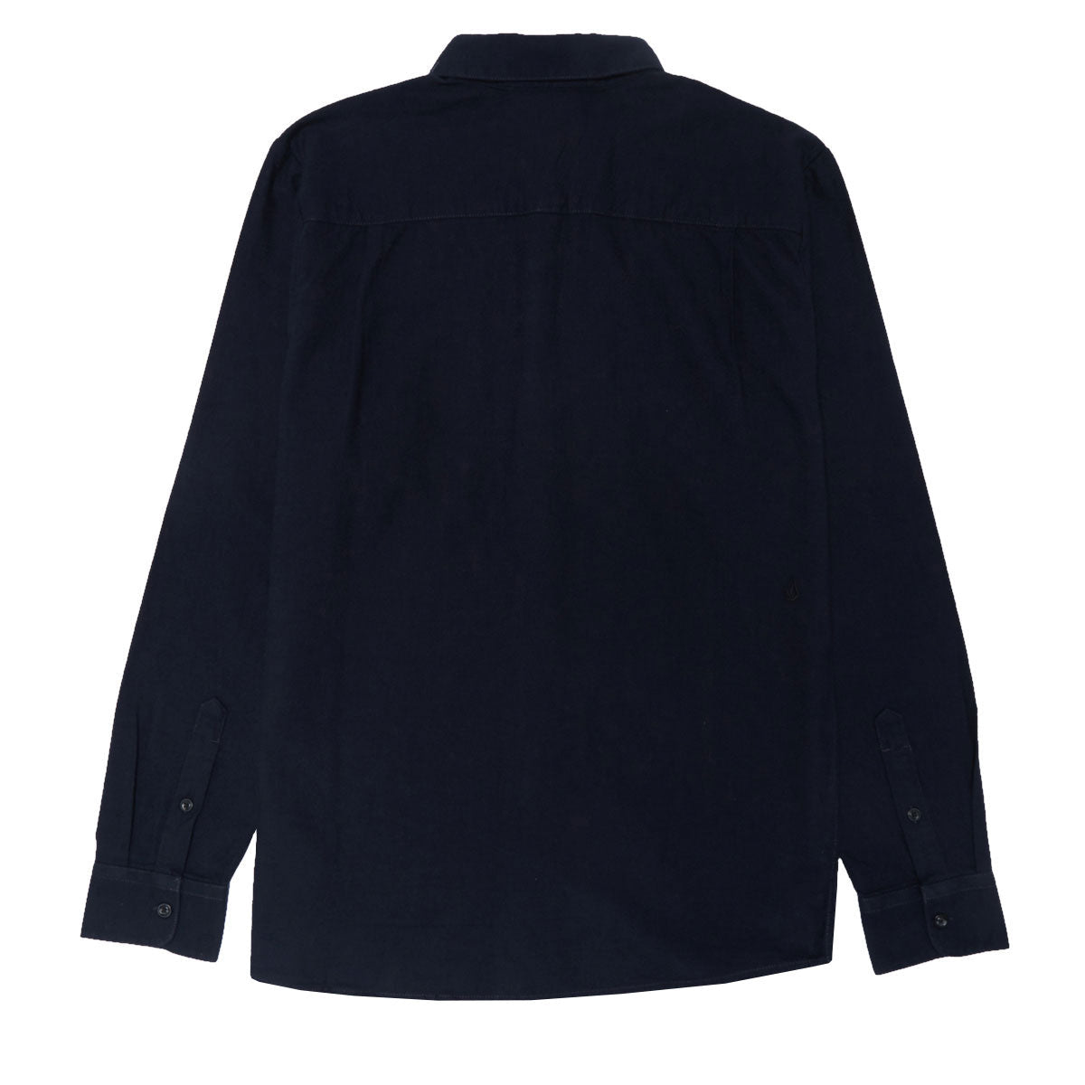 Volcom Caden Solid Long Sleeve Shirt - Navy 2025 image 2