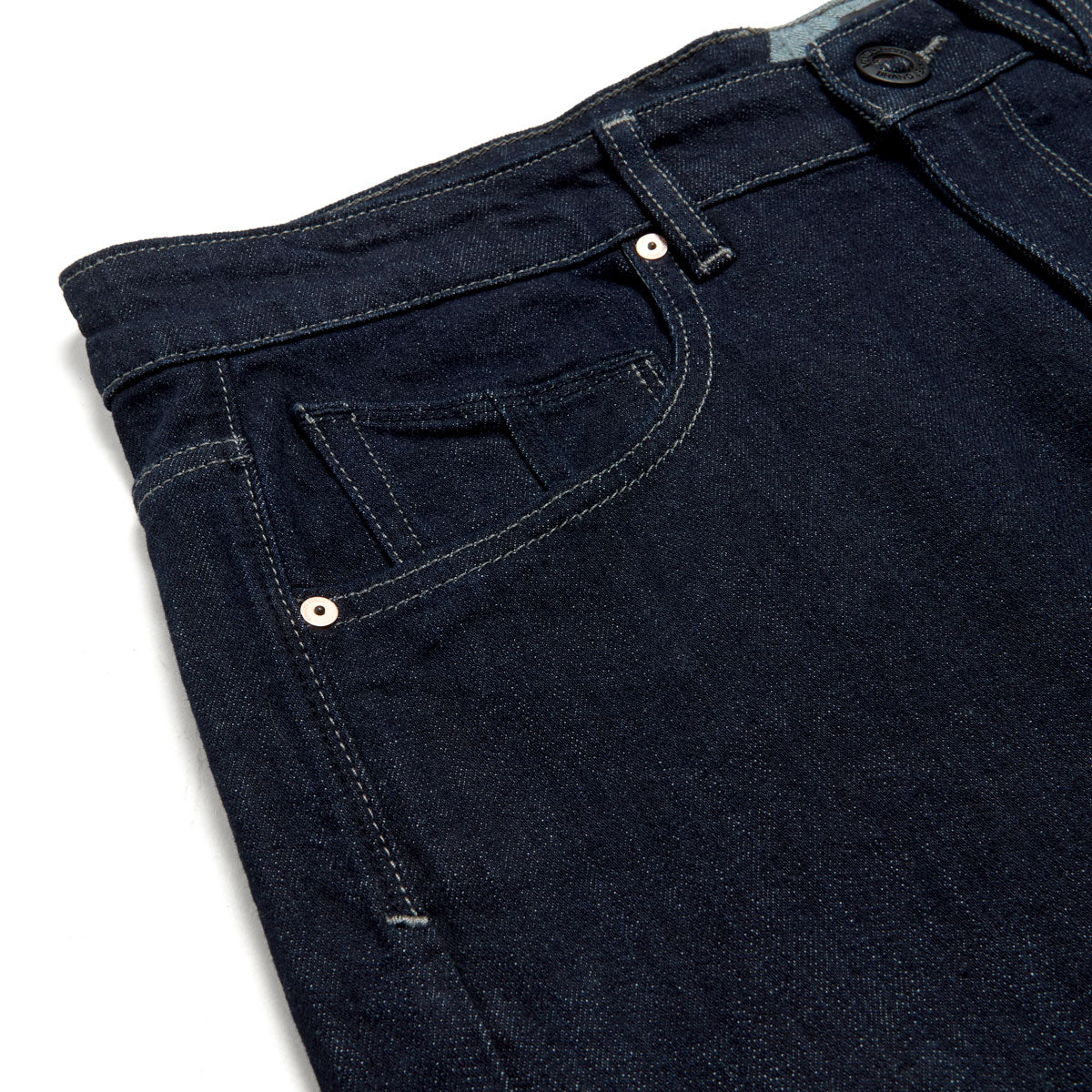Volcom Fivedown Denim Jeans - Dark Rinse image 3