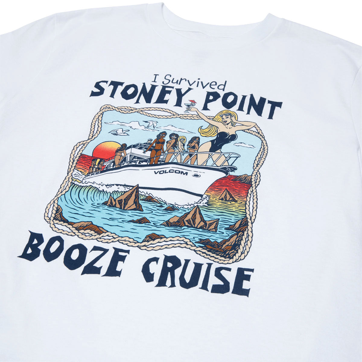 Volcom Stoney Point T-Shirt - White image 2