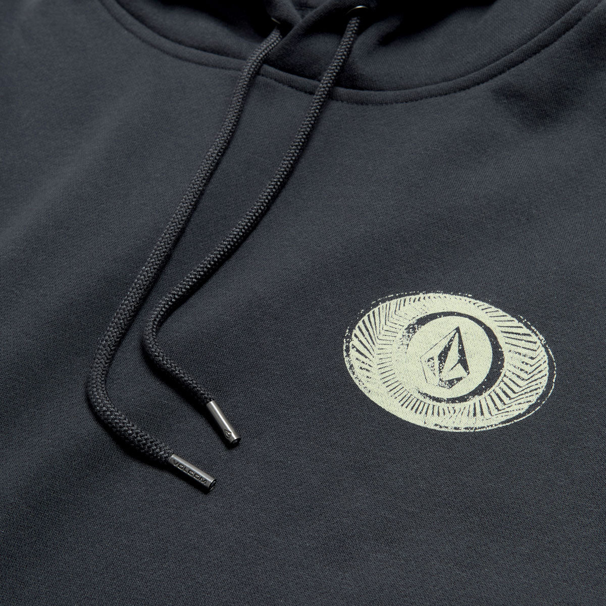 Volcom Exacto Hoodie - Washed Black Heather image 2