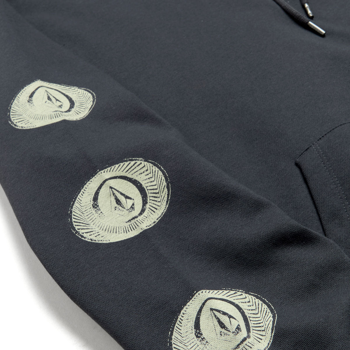 Volcom Exacto Hoodie - Washed Black Heather image 3