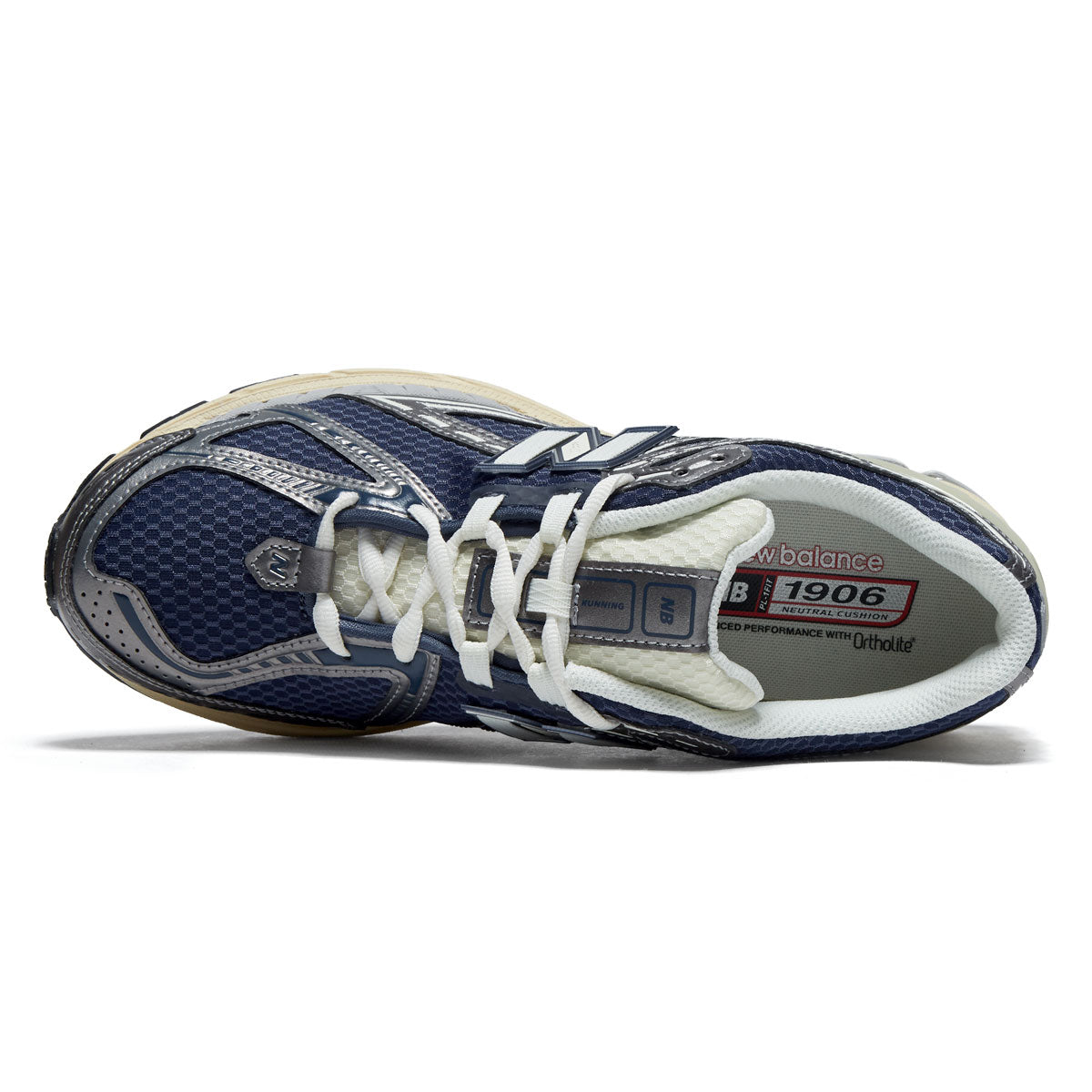 New Balance 1906R Shoes - Vintage Indigo/Dark Silver Metallic image 3