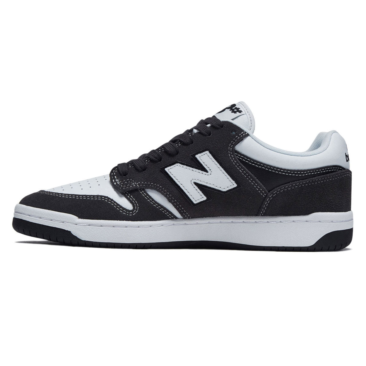 New Balance 480 Shoes - Dark Grey/White image 2