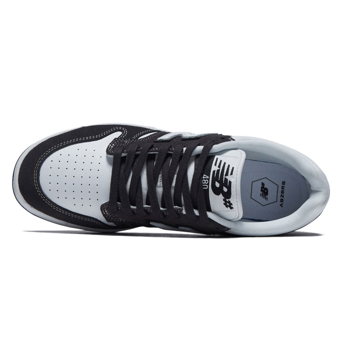 New Balance 480 Shoes - Dark Grey/White image 3