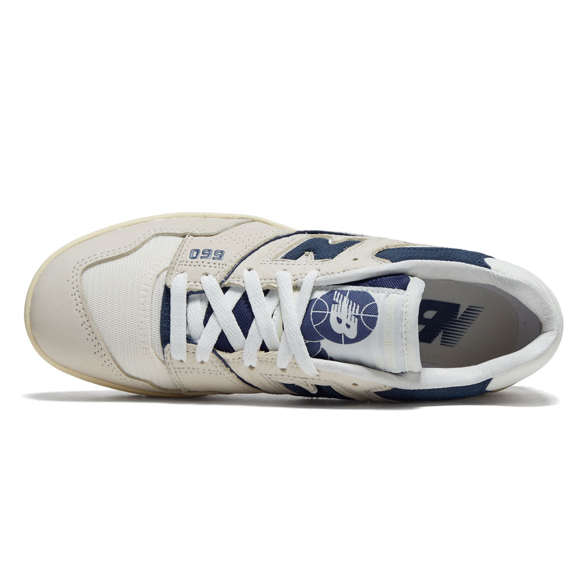New Balance 550 Shoes - Permafrost/Blue image 3