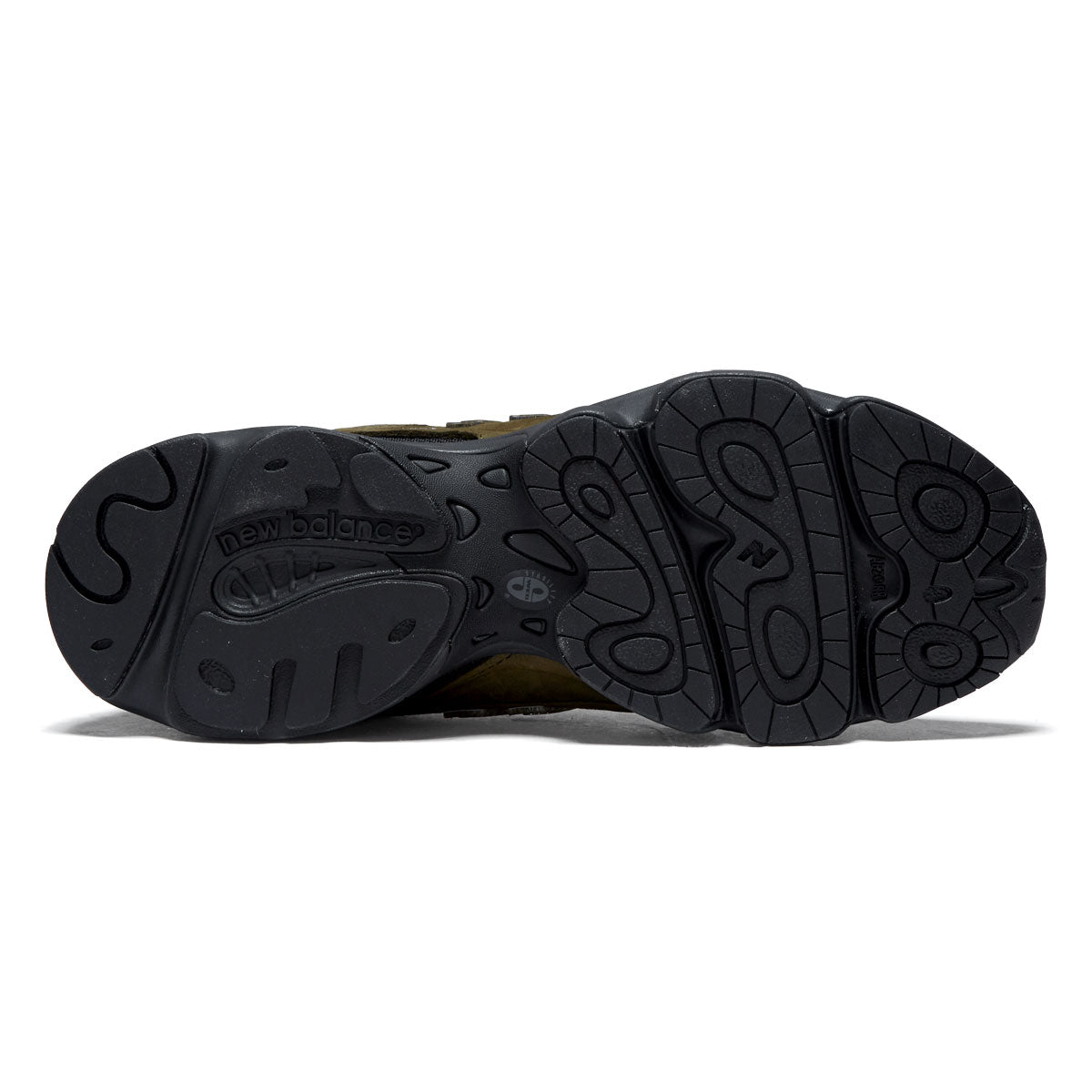 New Balance 1000 Shoes - Woodland/Baroque Gold/Black image 4