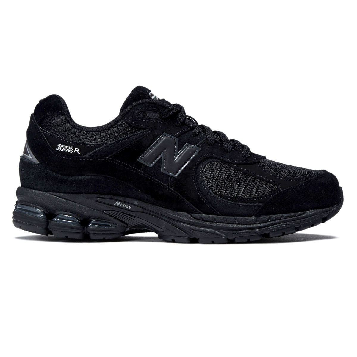 New Balance 2002R Shoes - Black/Black Metallic image 1