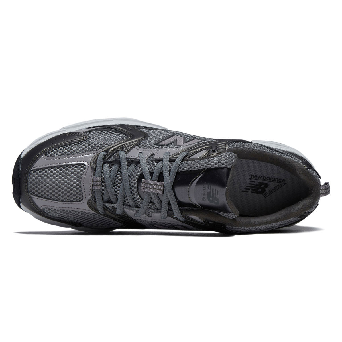 New Balance 530 Shoes - Black Metallic/Truffle Salt image 3