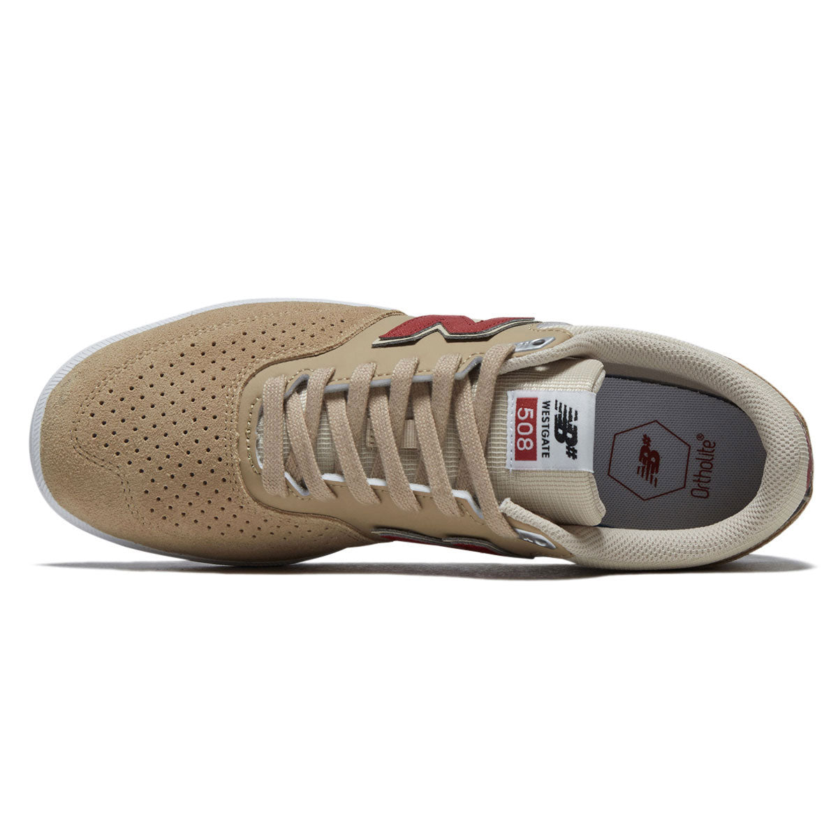 New Balance 508 Westgate Shoes - Tan/Red image 3