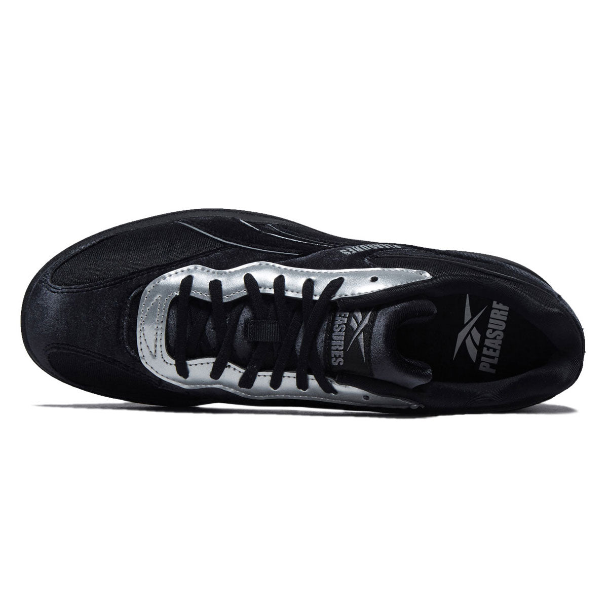Reebok x Pleasures Hammer Street Shoes - Black/Silver/Black image 3