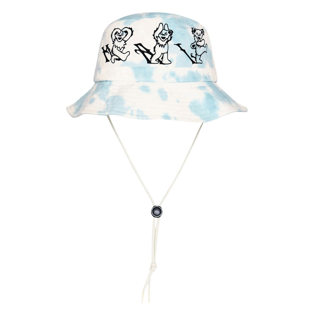 Malbon x Grateful Dead Alphabet Bucket Hat - Light Blue image 1