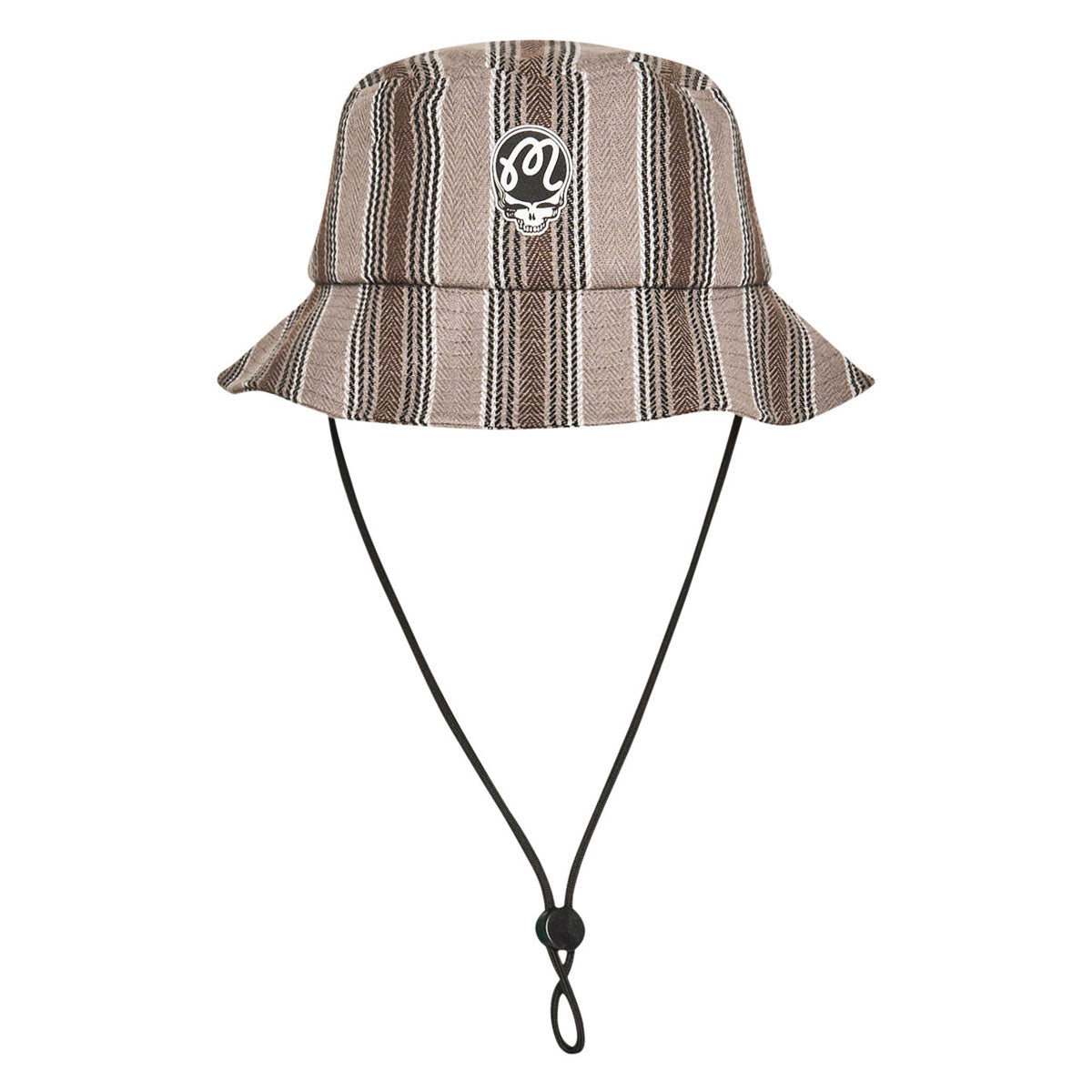 Malbon x Grateful Dead Stealie Blanket Bucket Hat - Brown image 1