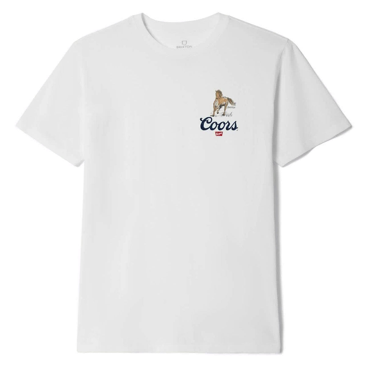 Brixton x Coors Roam T-Shirt - White image 2