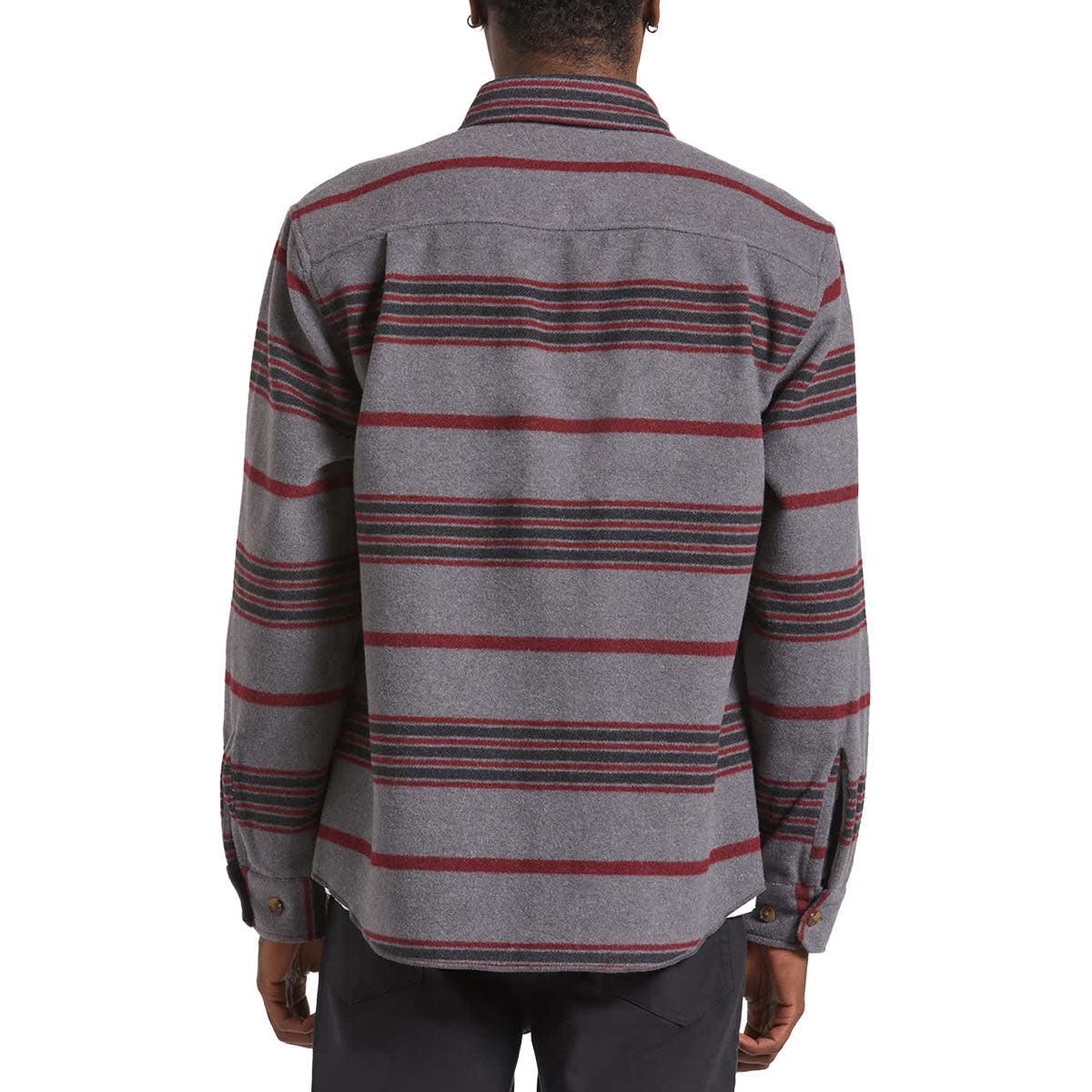 Brixton Altered Threads Long Sleeve Over Shirt - Multi Blanket Stripe image 2