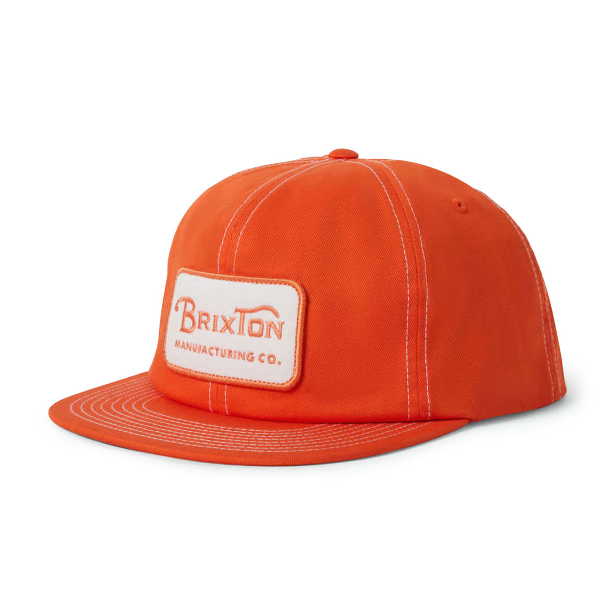 Brixton Grade Hp Snapback Hat - Solar Orange image 1