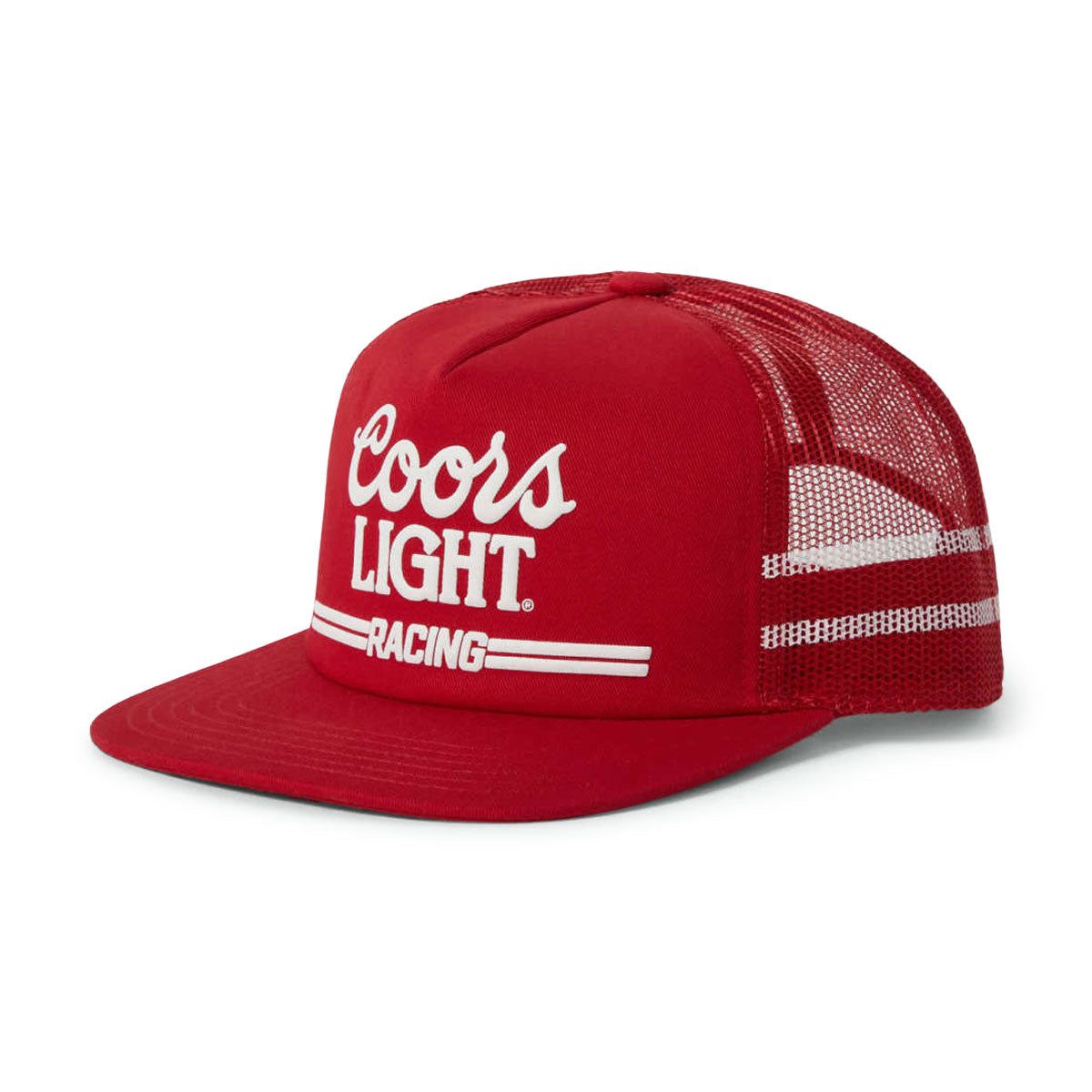 Brixton x Coors Light Racing Mp Trucker Hat - Coors Red/White image 1