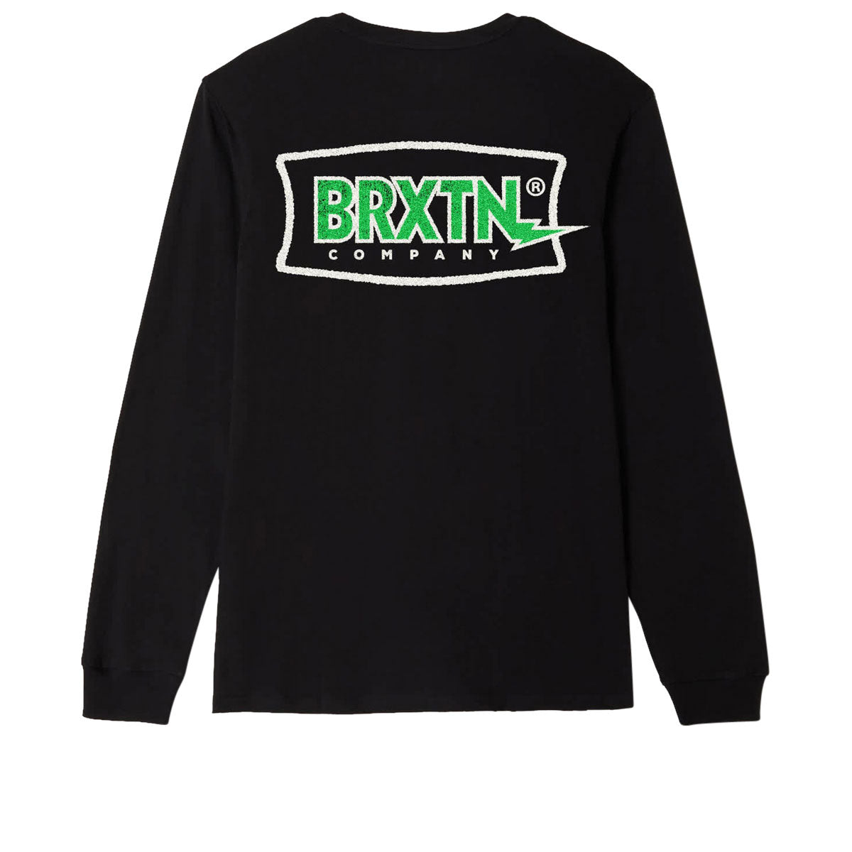 Brixton Lightning Long Sleeve T-Shirt - Black image 1
