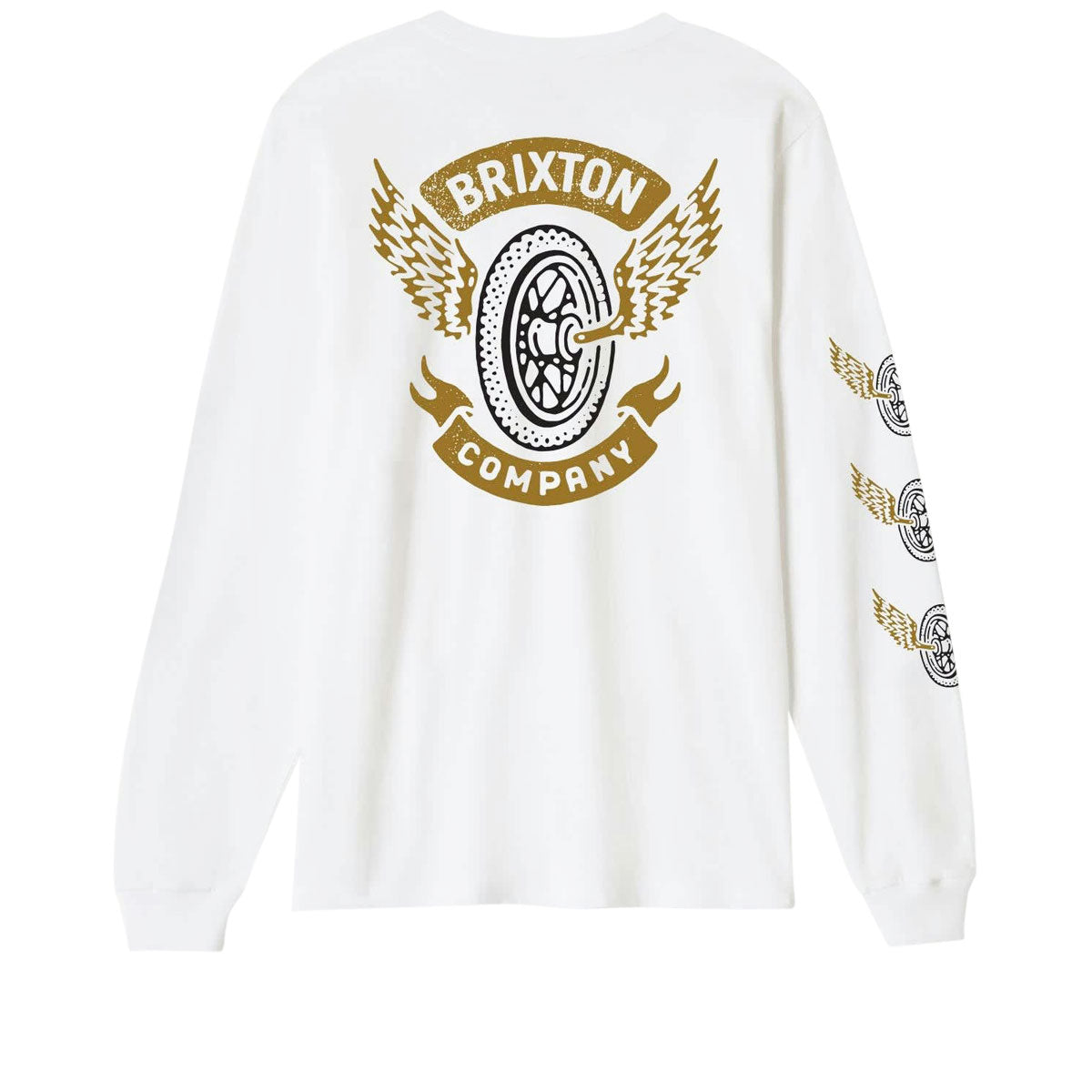 Brixton Payson Long Sleeve T-Shirt - White image 2