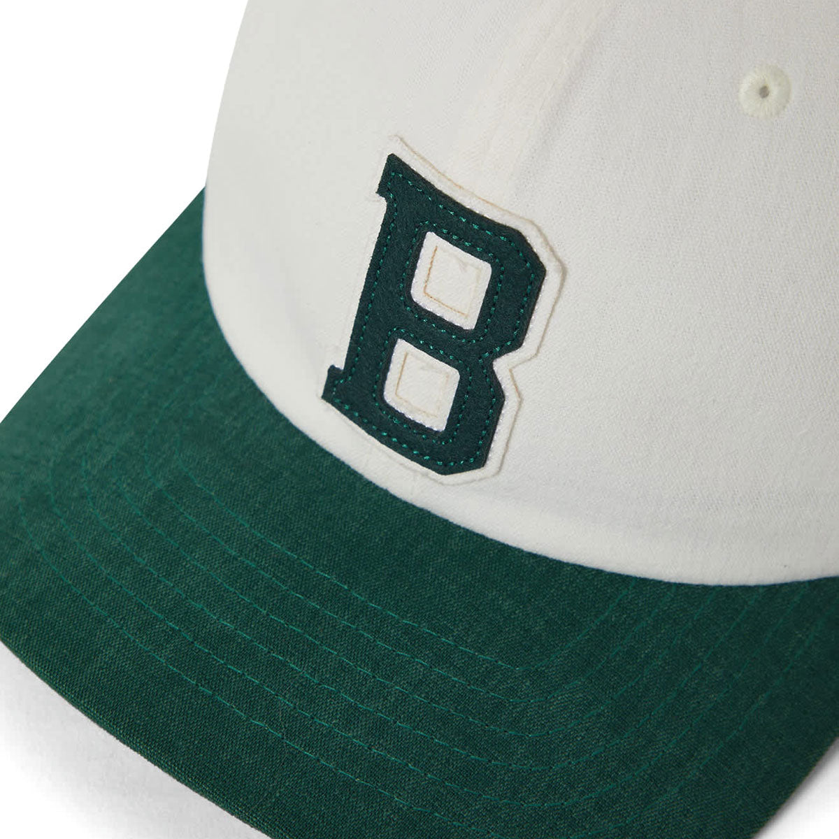 Brixton Big B MP Hat - Off White/Primal Green image 3