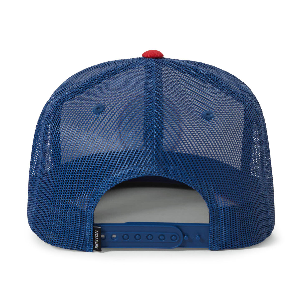 Brixton Oath MP Trucker Hat - White/Midnight Blue/Adrenaline Rush image 2