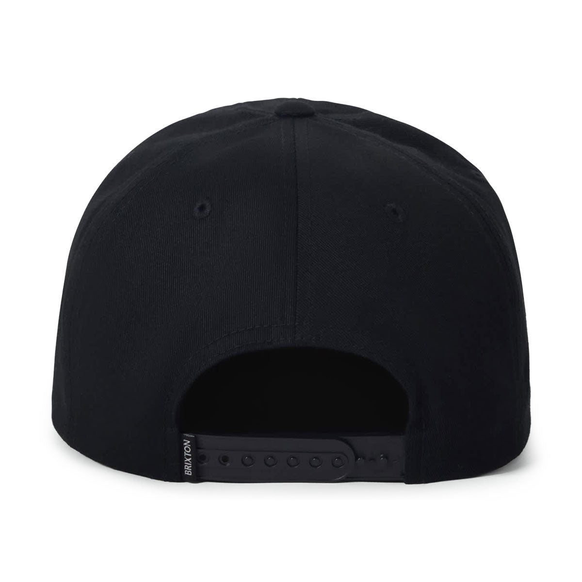 Brixton Grade HP Snapback Hat - Black/Off White image 2