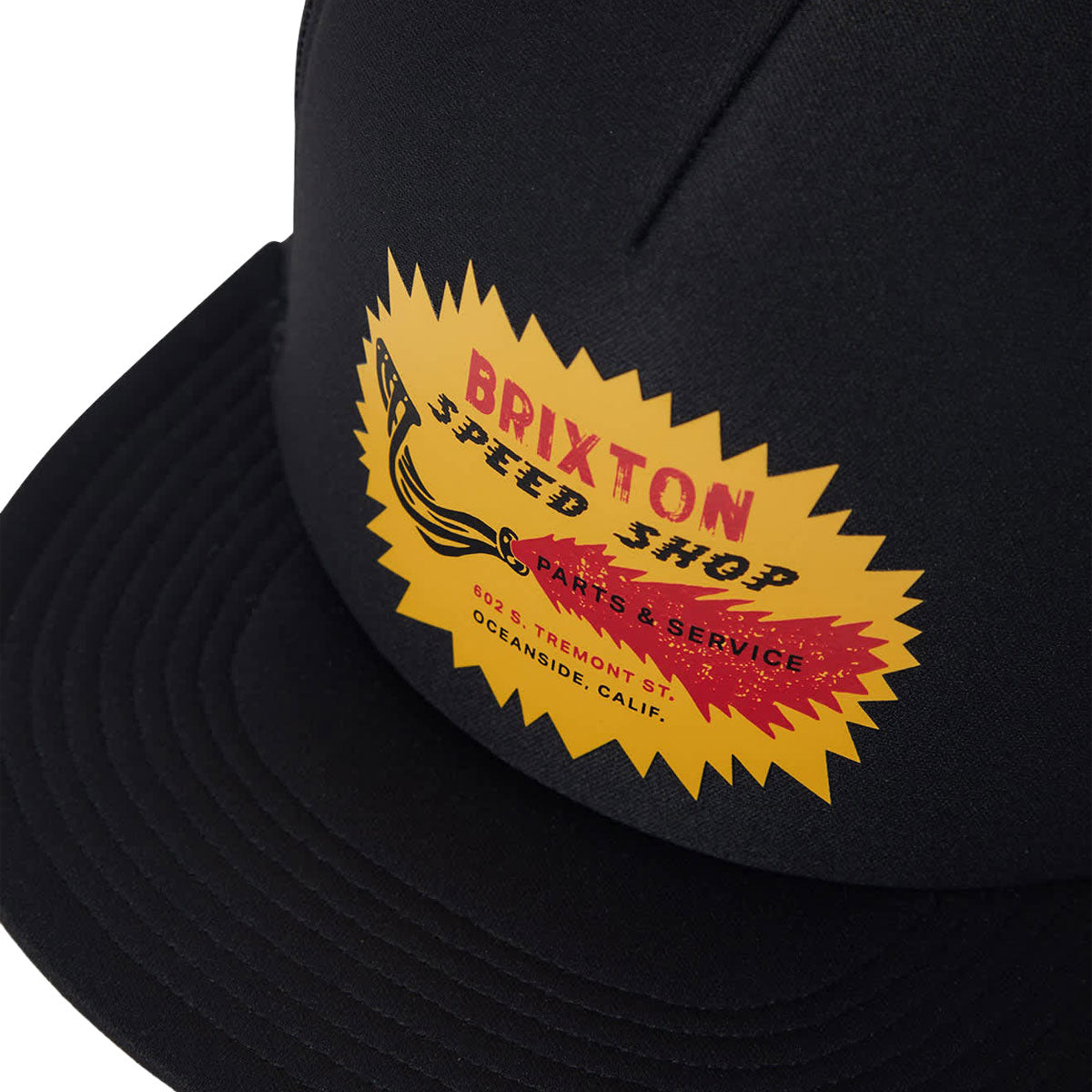 Brixton Mavis Netplus HP Trucker Hat - Black/Black image 3