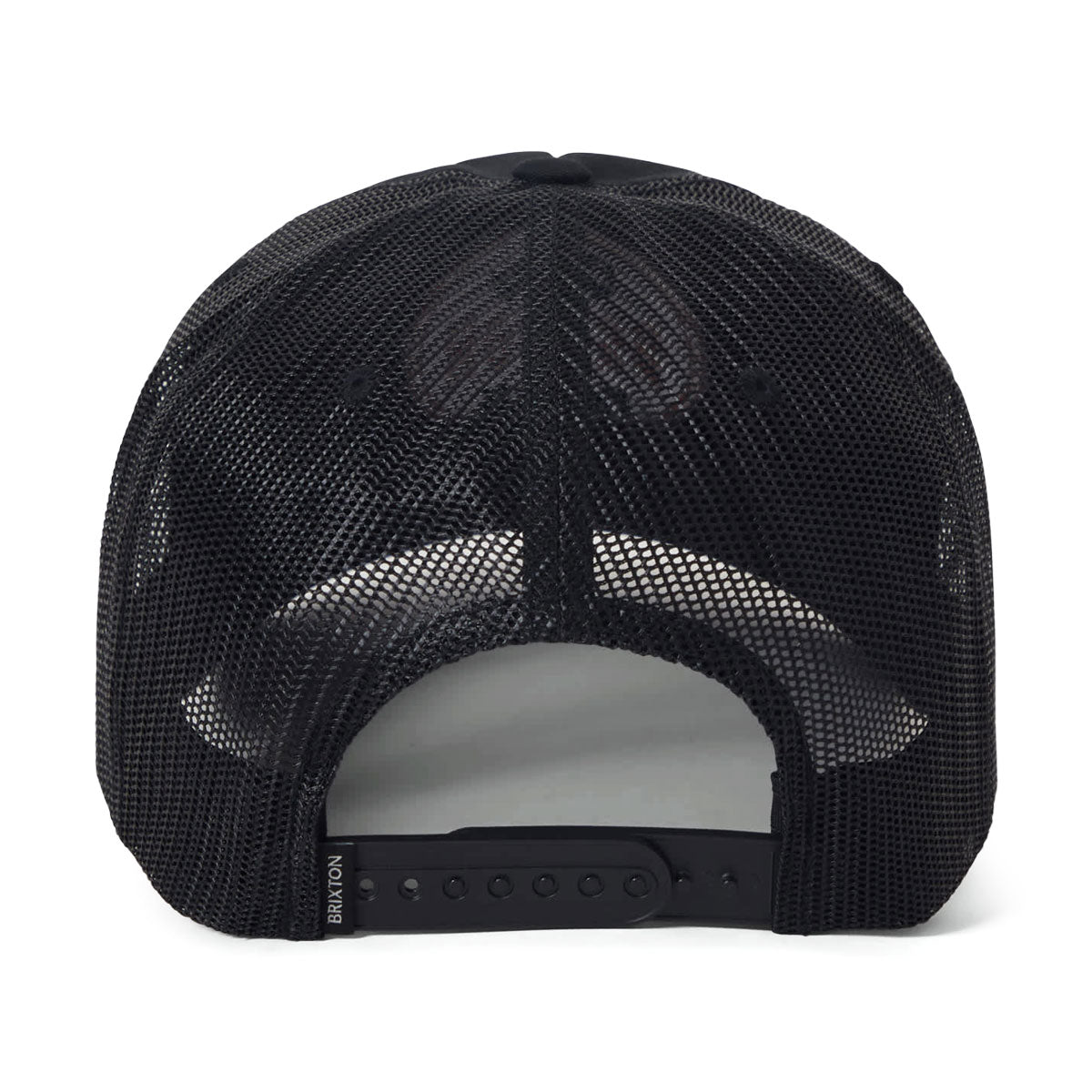 Brixton Henry MP Trucker Hat - Black/Black image 2