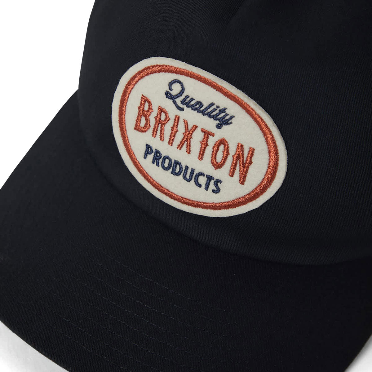 Brixton Henry MP Trucker Hat - Black/Black image 3