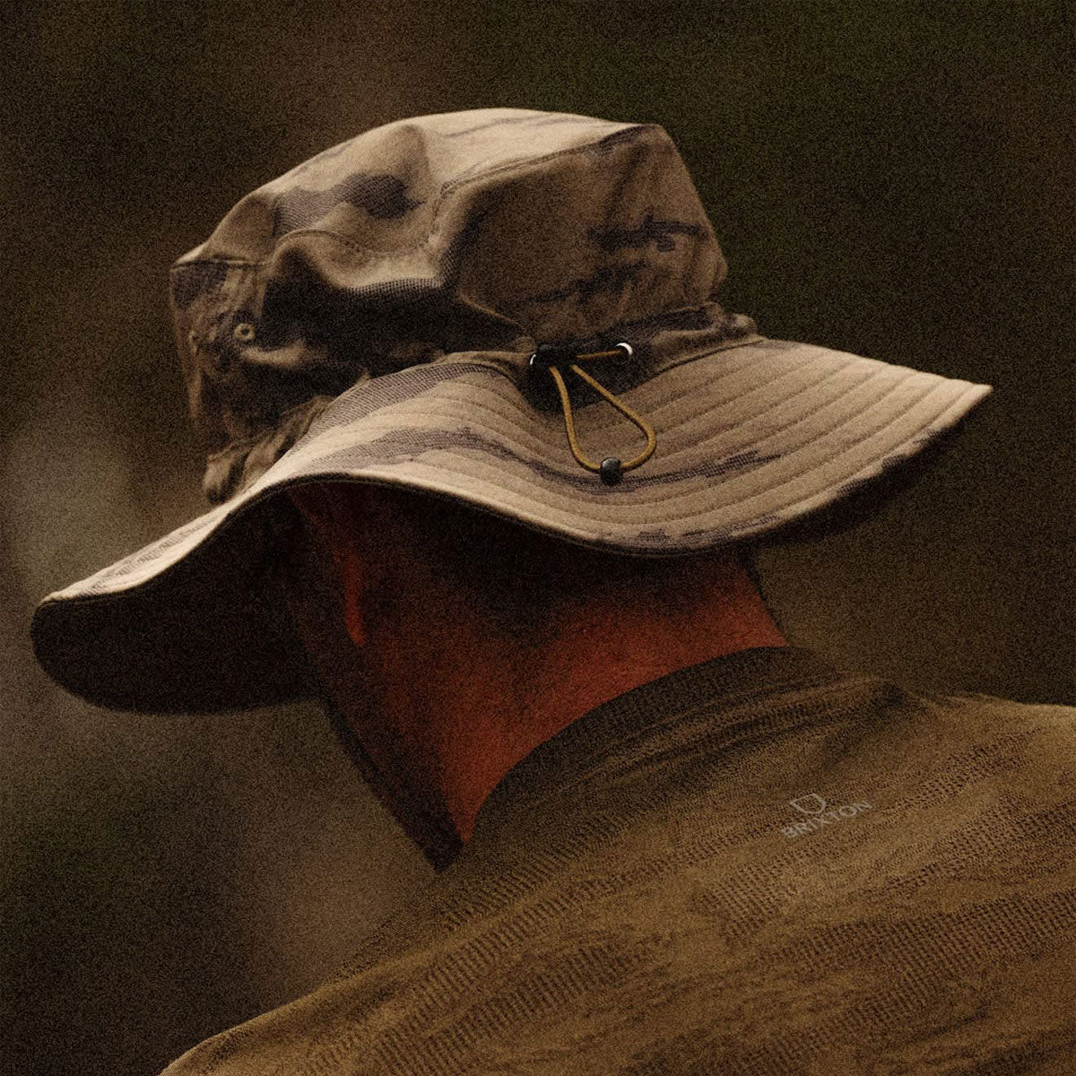 Brixton Journey Boonie Hat - Olive Tiger Camo image 4