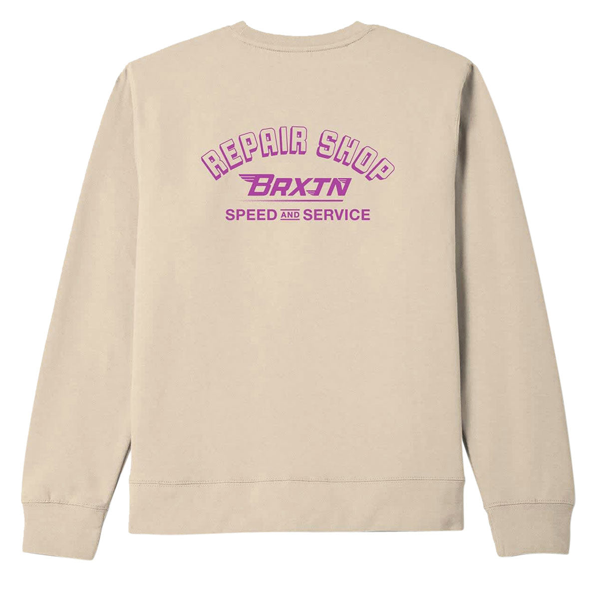 Brixton Free Crew Sweatshirt - Bone image 2