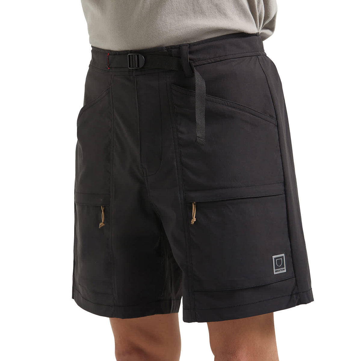 Brixton Journey Utility Shorts - Black image 4