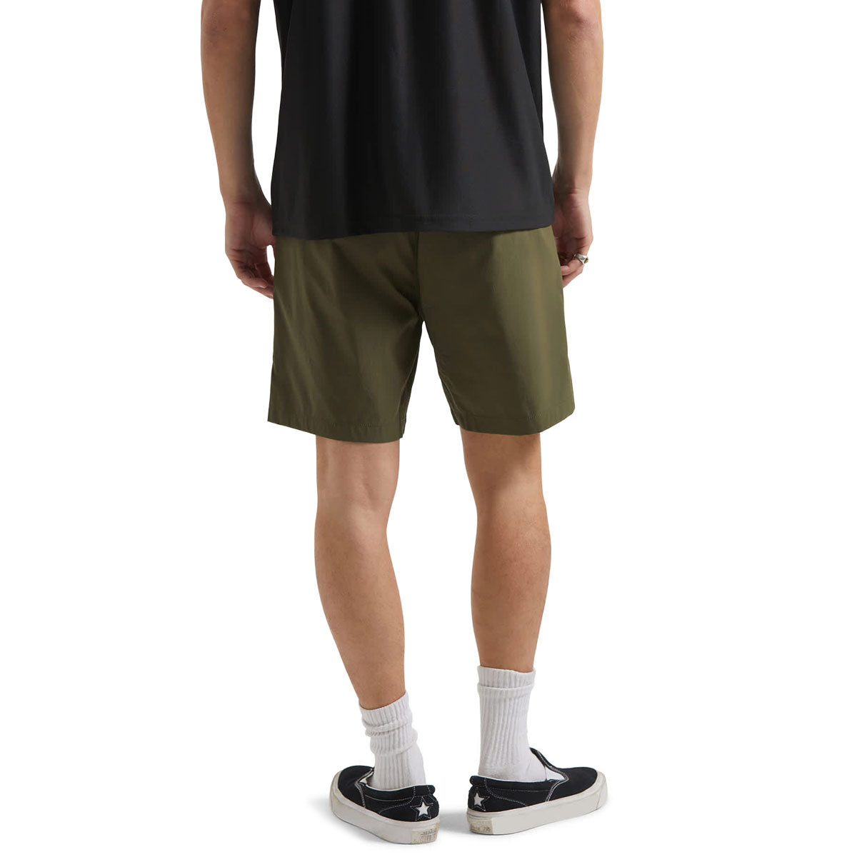 Brixton Journey Utility Shorts - Dark Olive image 3