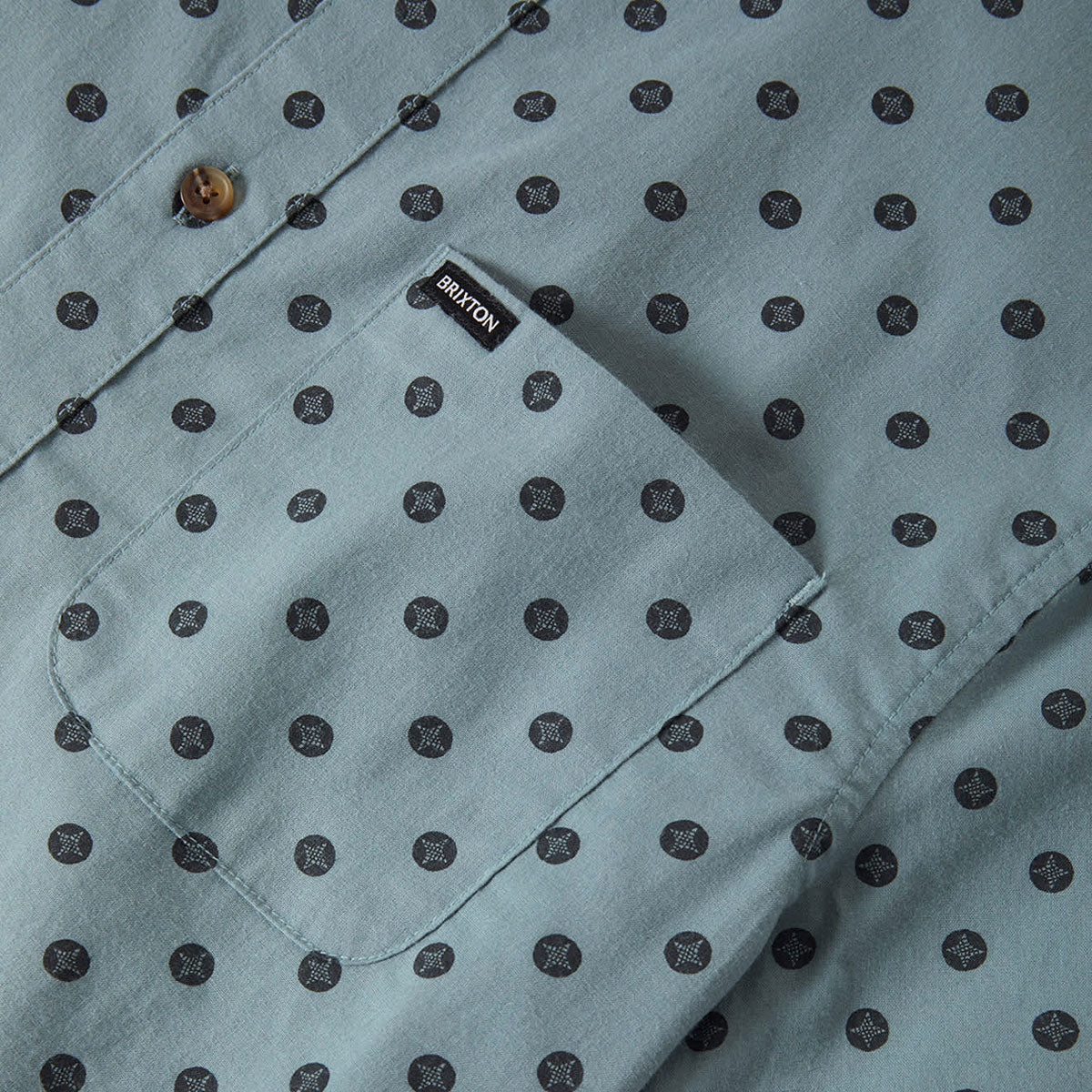 Brixton Charter Print Shirt - Micro Street Tile image 4