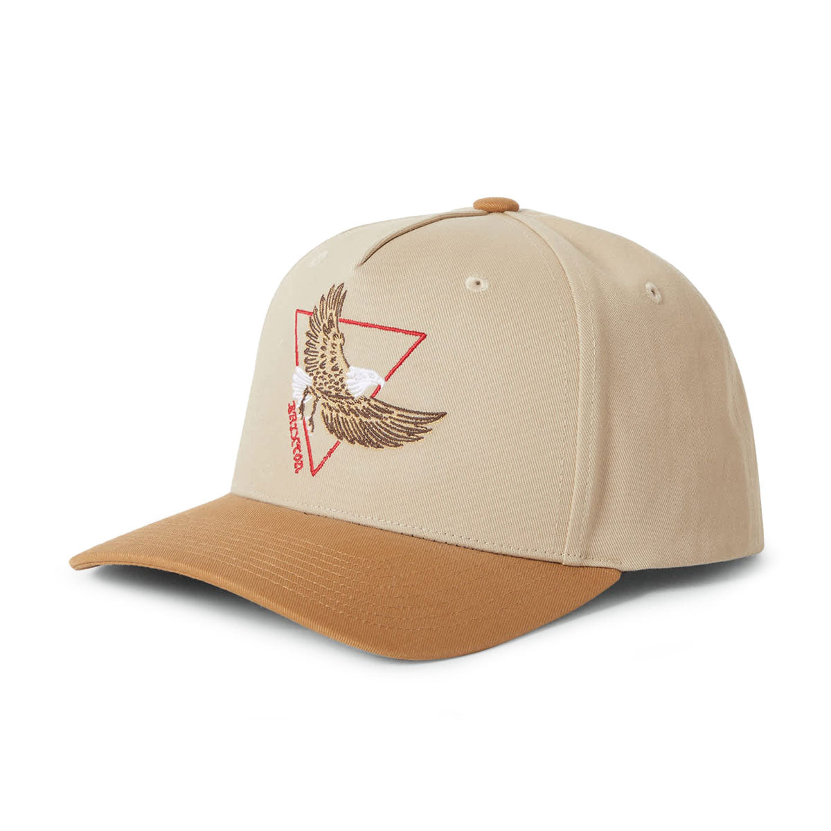 Brixton Opal C Np Mp Snapback Hat - Sand/Dark Khaki image 1