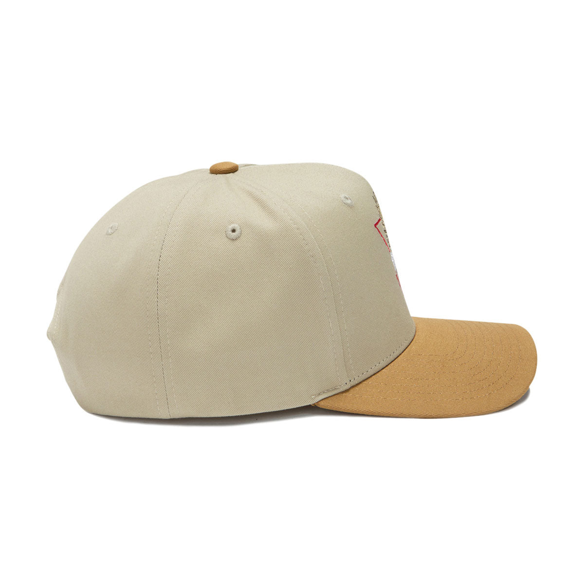 Brixton Opal C Np Mp Snapback Hat - Sand/Dark Khaki image 3