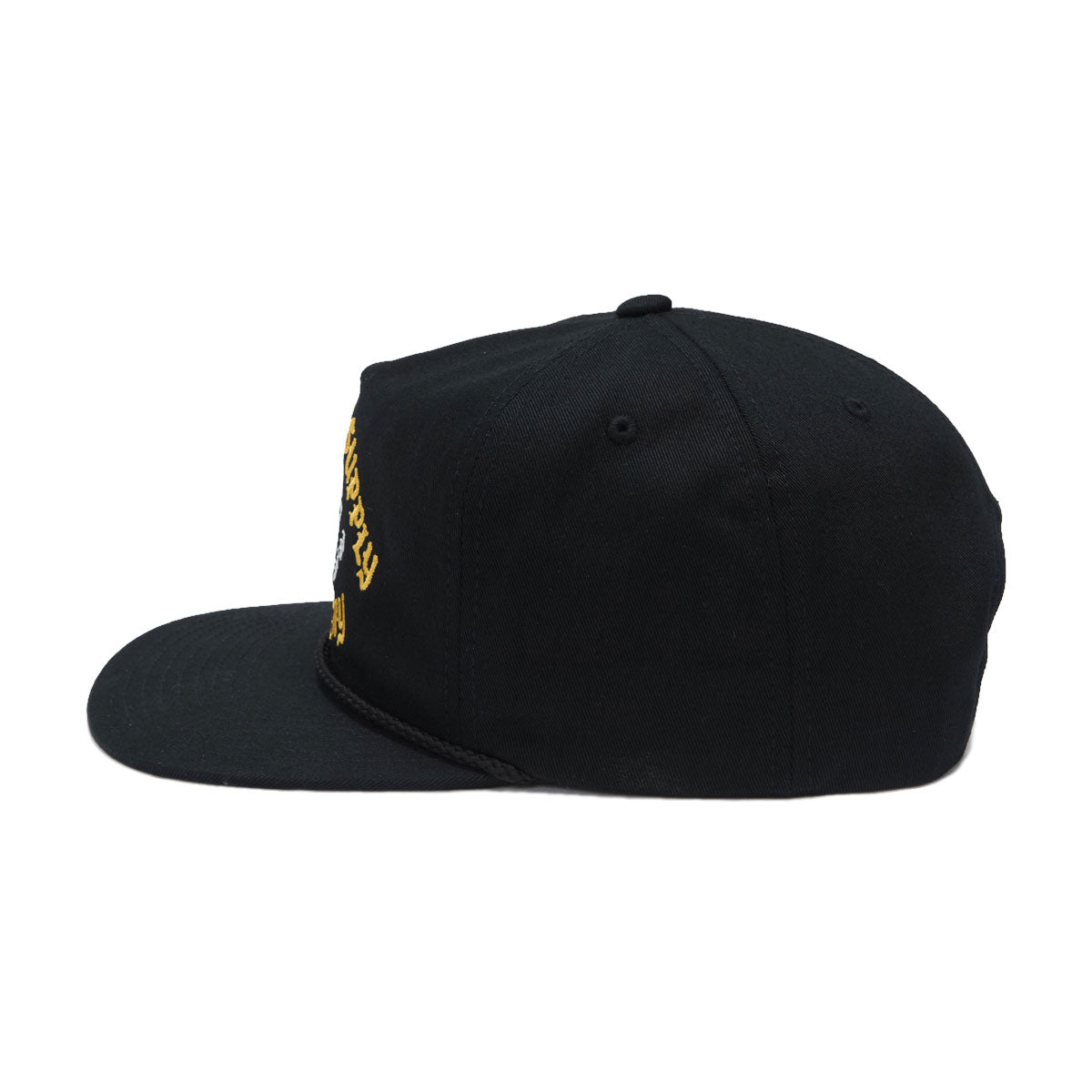 Brixton Morado Mp Snapback Hat - Black image 4