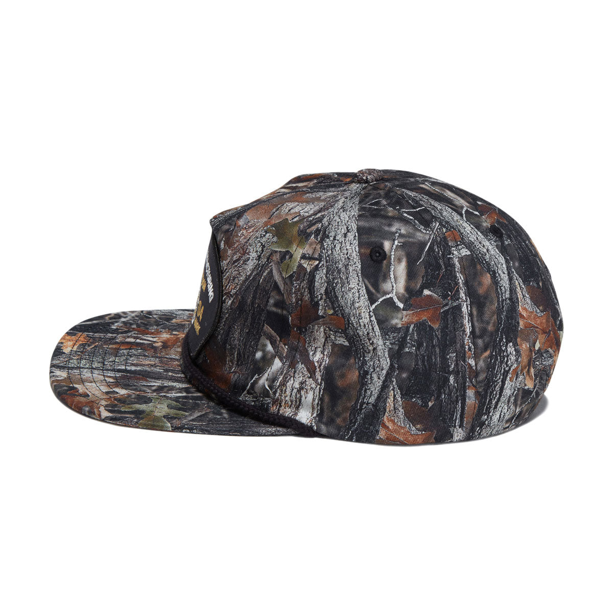 Brixton Division Np Mp Snapback Hat - Tree Camo image 4