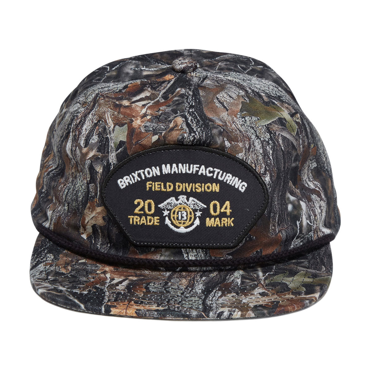 Brixton Division Np Mp Snapback Hat - Tree Camo image 2
