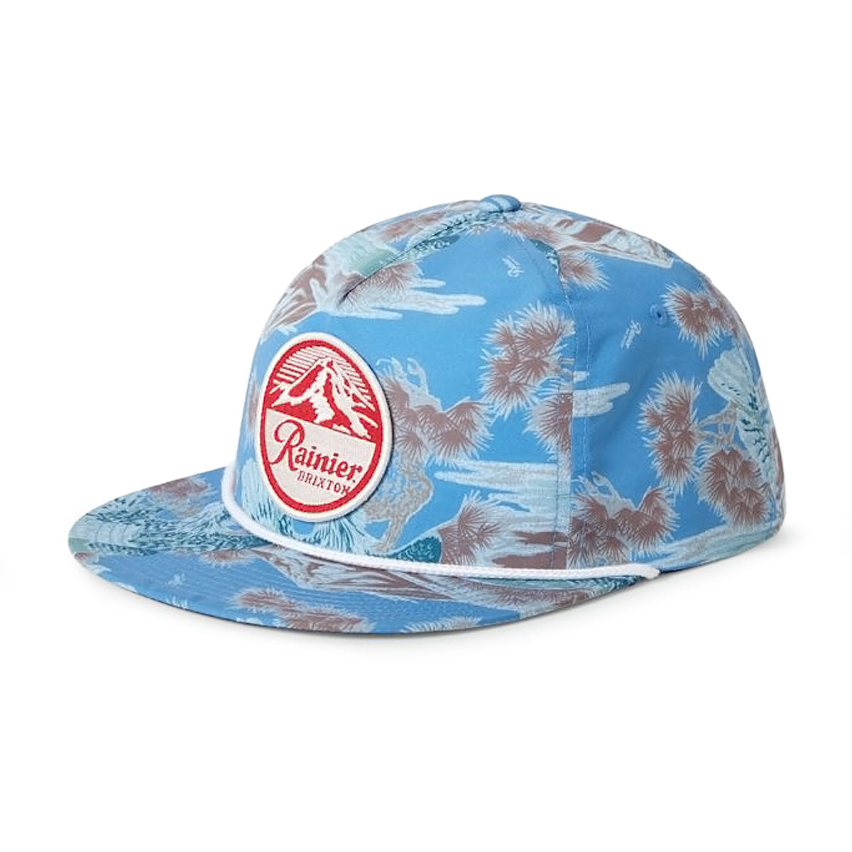 Brixton x Rainier Brixton Hp Snapback Hat - Blue Sky image 1
