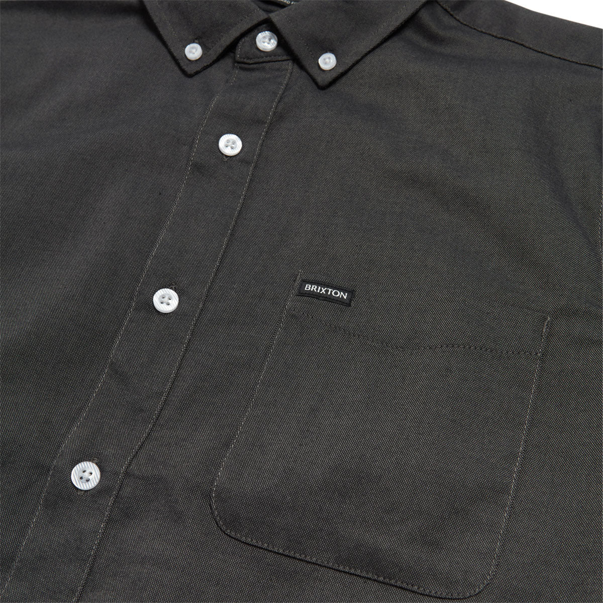 Brixton Sanford Oxford Shirt - Charcoal image 2
