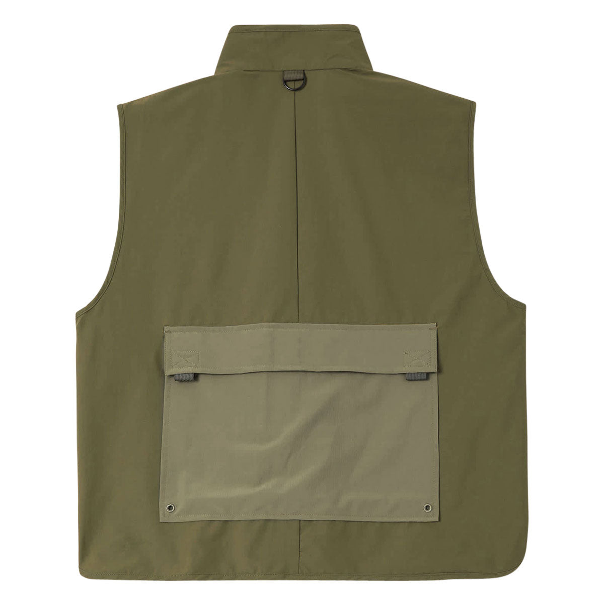Brixton Journey Utility Vest - Dark Olive/Olive Surplus image 4